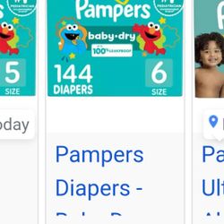 PAMPERS Baby Dry Diapers