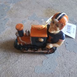 New Illinois Illini Train Ornament