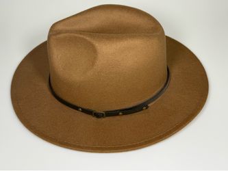 Brown, cowboy hat