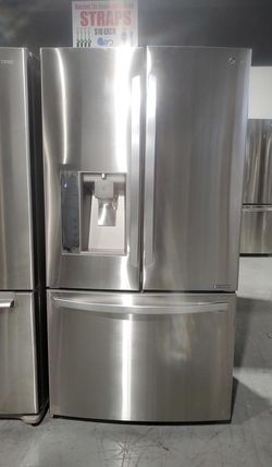LG 3-Door Stainless Steel Refrigerator
