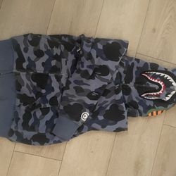 Blue Bape Hoodie