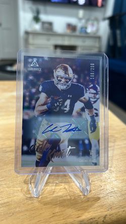 Cole Kmet 2020 Panini Luminance Rookie 169/299 Autograph Card