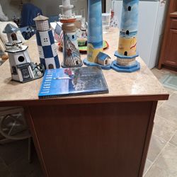 Lighthouses And Book