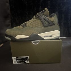 Jordan 4 Medium Olive Size 10