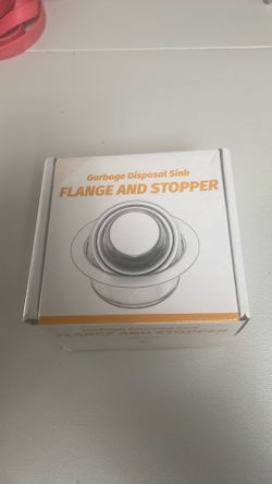 Flange and Stopper - garbage disposal sink