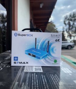 SuperBox S7 Max plug & play ready
