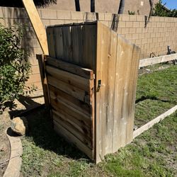 Unfinished Chicken Coop