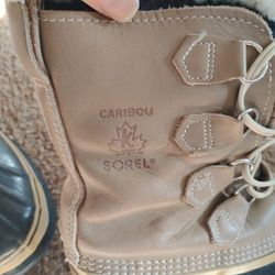 Caribou Sorel Canadian New Work Boots Size 6 Woman's 