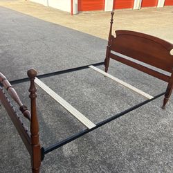 Full Size Wood Bed Frame