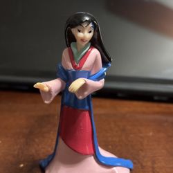 Disney Princess Mulan 3.5" Inch Figure Figurine Cake Topper