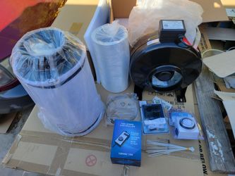 Inline Fan Kit  6-inch ventilation system