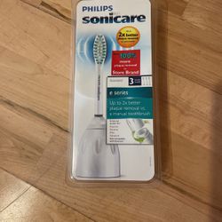 New Philips Sonic are E Series Set Of 3 Standard Electric Screw On Toothbrush Heads 