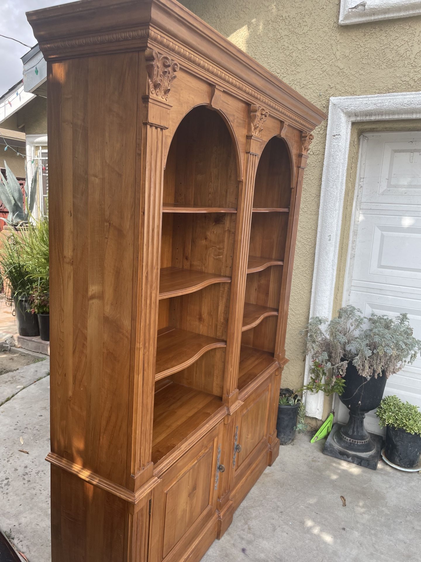 Ethan Allen Legacy Double Arch Bookcase