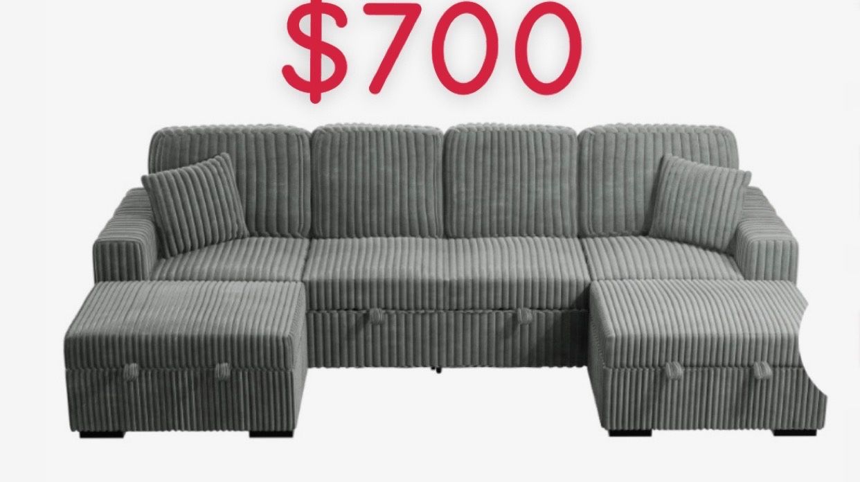 Sectional Couch With Pull Out Bed