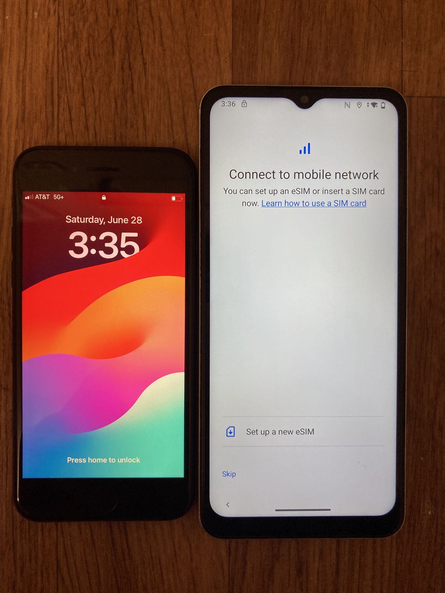 iPhone & Samsung REVVL 7 (FOR PARTS/REPAIR)