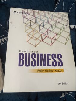 Foundations of Business 7th edition College Textbook