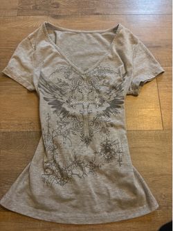 Small Designed Y2K Shirt