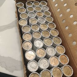 Lowest Priced Unsearched Bank Roll $1 Coins and More