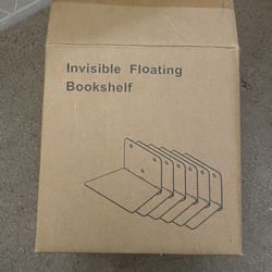 Invisible Floating Bookshelves 
