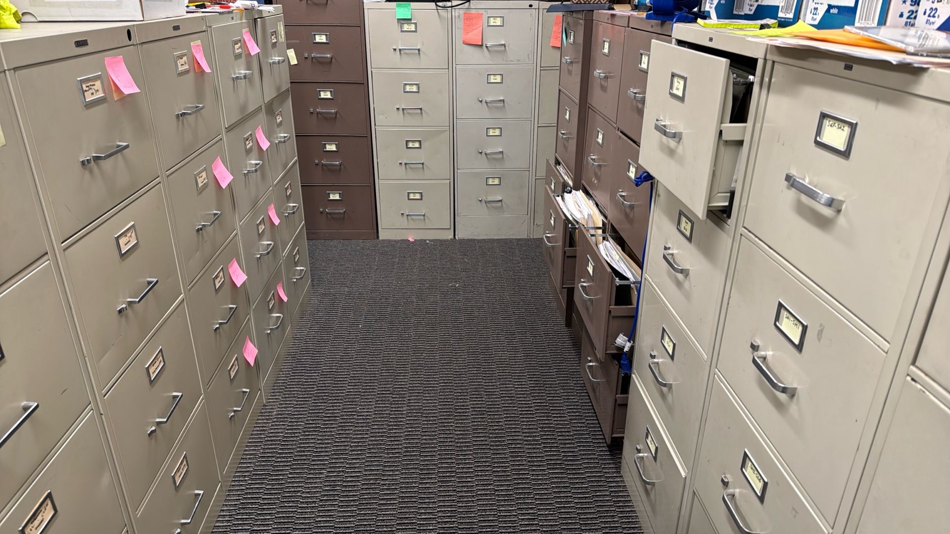 Various Filing Cabinets
