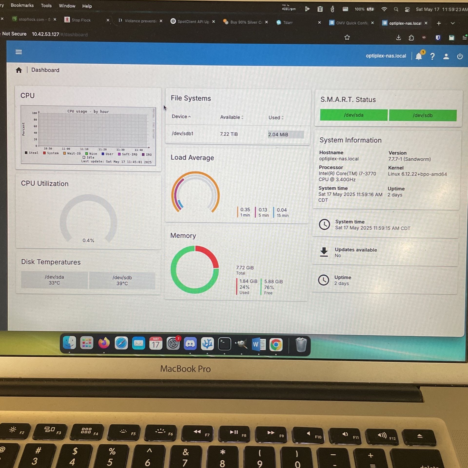 8TB Network Storage Server