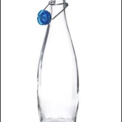 Glass Water bottles set/6 New