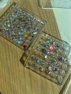 Nail rhinestones, Swarovski crystals