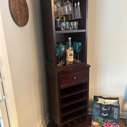Crate & Barrel McAllister Wine Rack