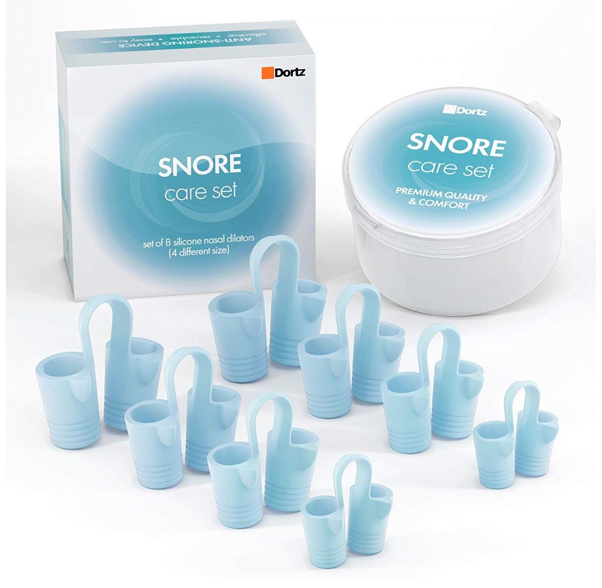 Dortz® Snoring Solution - Anti Snoring Devices - Snore Stopper - Anti Snoring Solutions - Nose Vents - Anti Snoring Device- Snore Nasal Dilators - An