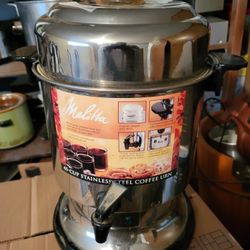 45 Cup Stainless Steel Coffee Maker 