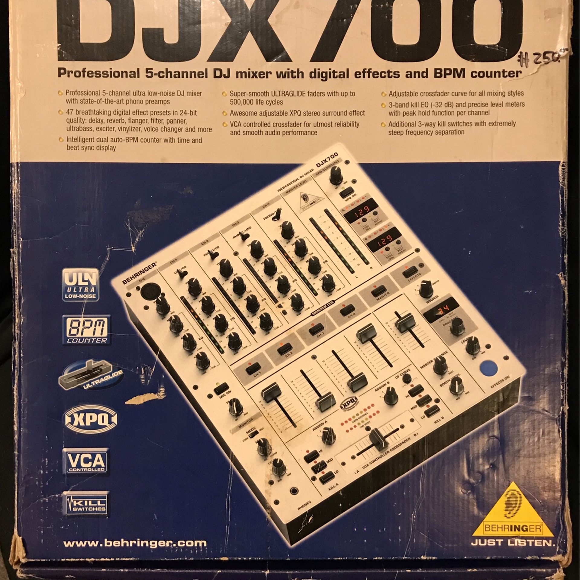 Behringer DJX700 4 Channel Dj Mixer for Sale in Deale, MD - OfferUp