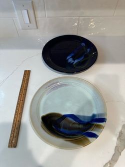 Orcas Island Pottery dinner plates