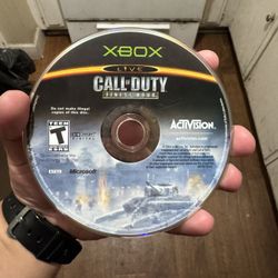 Call of duty Finest Hour Xbox 