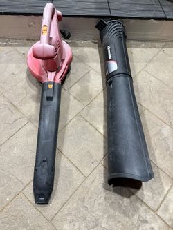Leaf Blower And Vacuum Corded