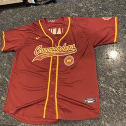 Washington Commanders Custom size 4XL Baseball Style #5 Daniels 