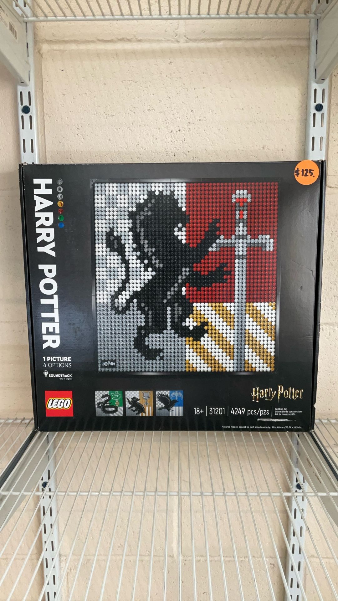 LEGO 31201 HARRY POTTER 1 PICTURE 4 OPTIONS.