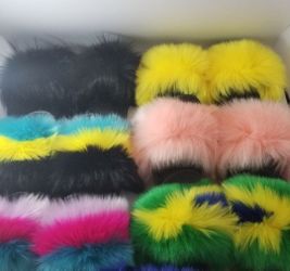 Furry Slides, Slippers 