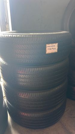 🛞SET OF 4 USED TIRES🛞 205/65/16 FIRESTONE