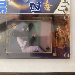 Baseball Legends Authentic Images Gold Signed Cards