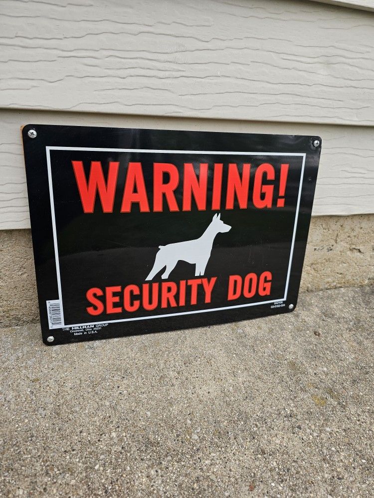 Dog Sign