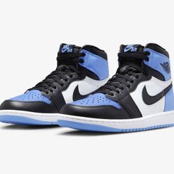 Brand New Air Jordan 1 High University Blue UNC Toe Size 10.5 Men’s 