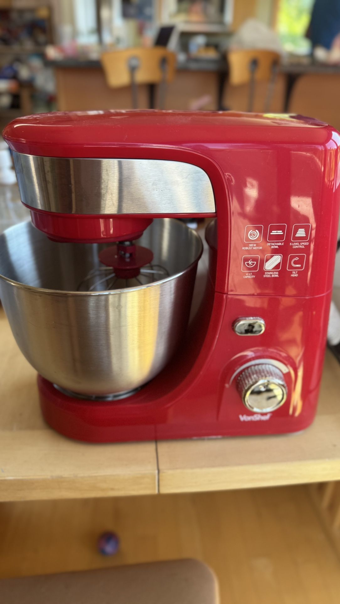 Red Stand Mixer