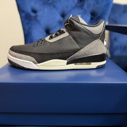 Air Jordan 3 Retro- Levi Black (Size 12)
