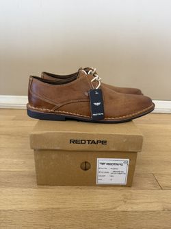 Redtape Stitch Down Ox Boots Tan Size 10