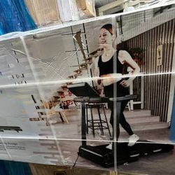 Brand New in Box Lifesmart Folding Treadmill Incline, 51” Belt, 12 Presets