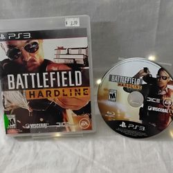 Battlefield Hardline Playstation 3 (2015)