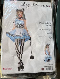 Alice And Wonderland Psychedelie Alice Leg Avenue 