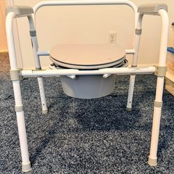 Walker And 2 New Bedside Commodes