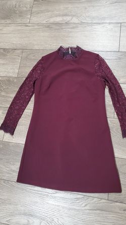 Maroon dress womens size 4