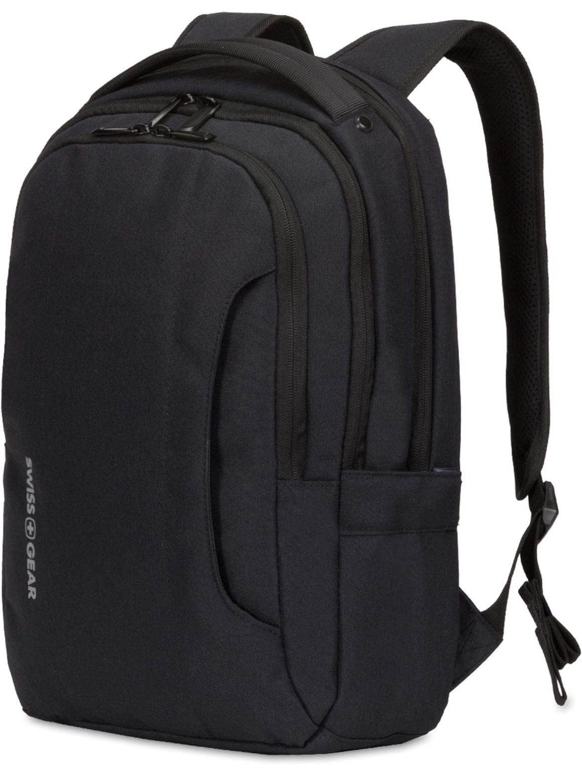 SwissGear 3573 Compact Laptop Backpack, Black, 17-Inch